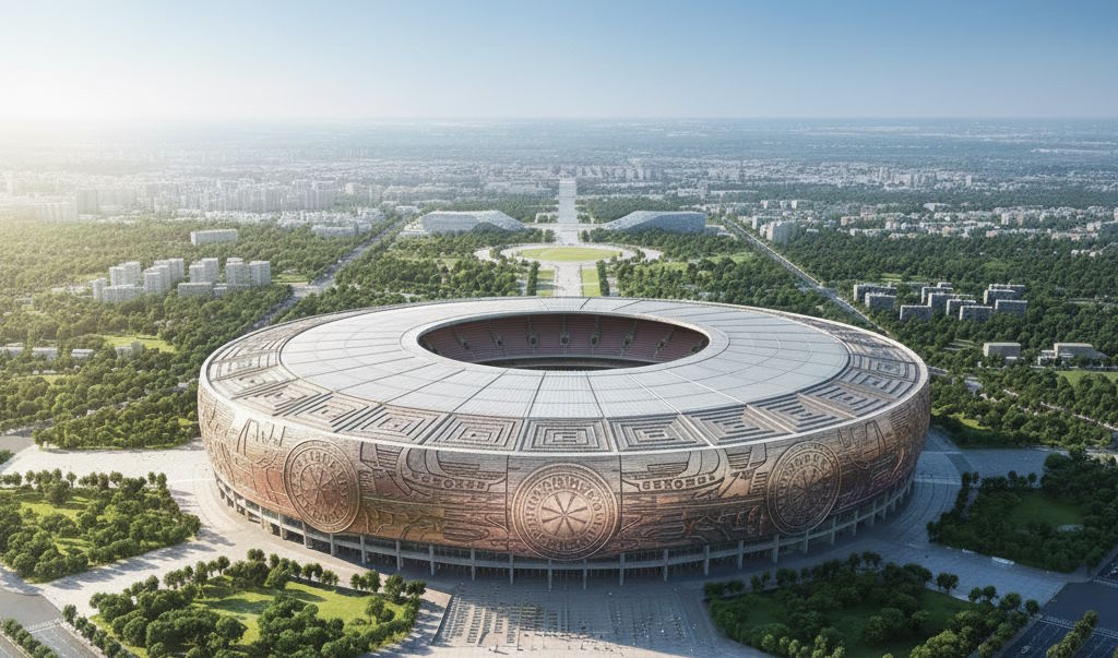 Vị trí chiến lược trong Sport Core và cấu trúc không gian xung quanh