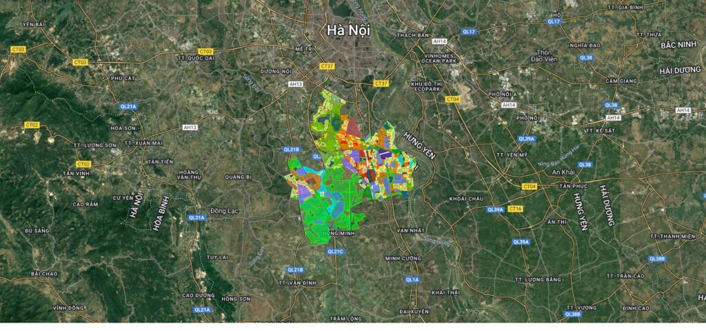 Vị trí Vinhomes Olympic